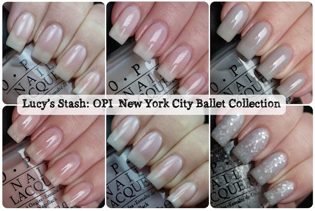 OPI New York City Ballet Collection - Review and swatches - Lucy's Stash