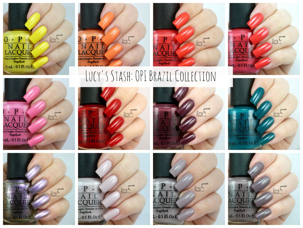 OPI Brazil Collection Review Swatches Lucy s Stash