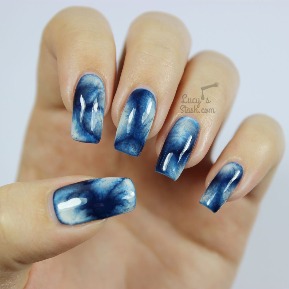 Frost On Nails? Create a Window Frostlike Manicure With This TUTORIAL