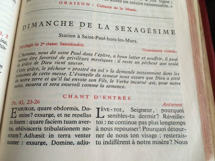 Sexagesima