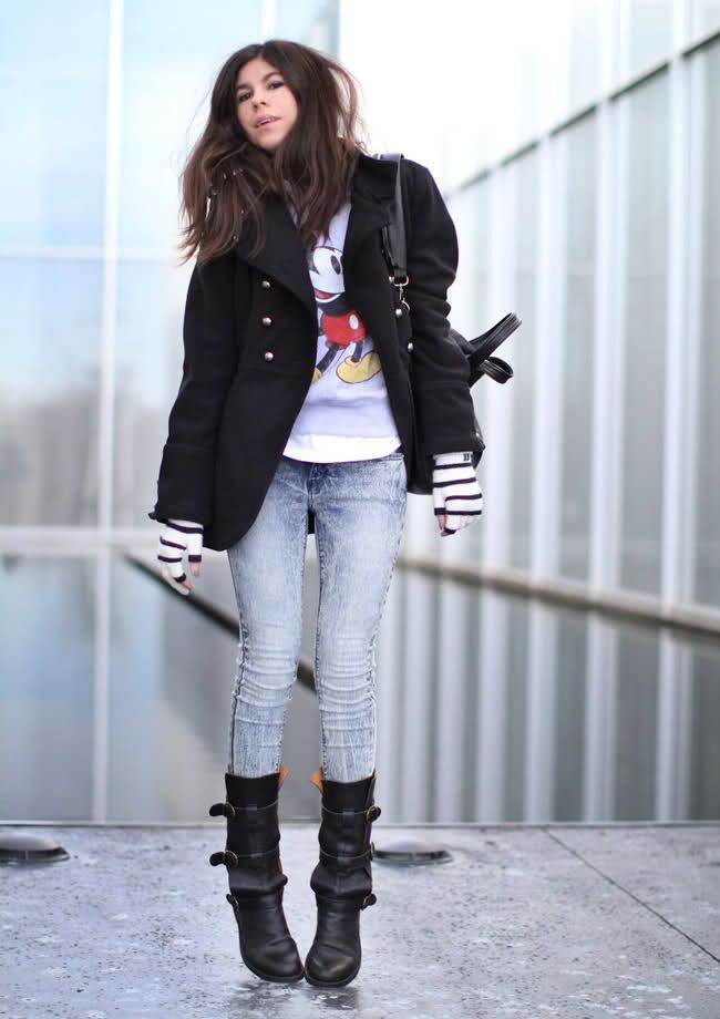 mickey mouse, urban outfitters, fiorentini + baker boots