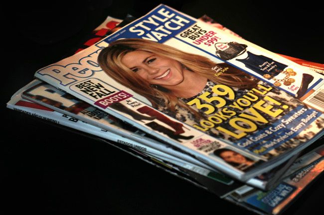 Fashion magazines