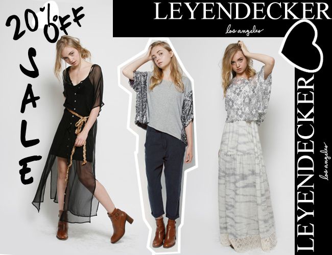 Leyendecker Sale, Fashion clothing