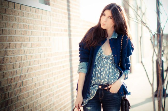 Chanel bag, American Eagle jeans, Topshop, Miu Miu fashion