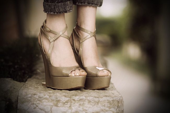 Moschino Platform Wedge sandals, Fashion