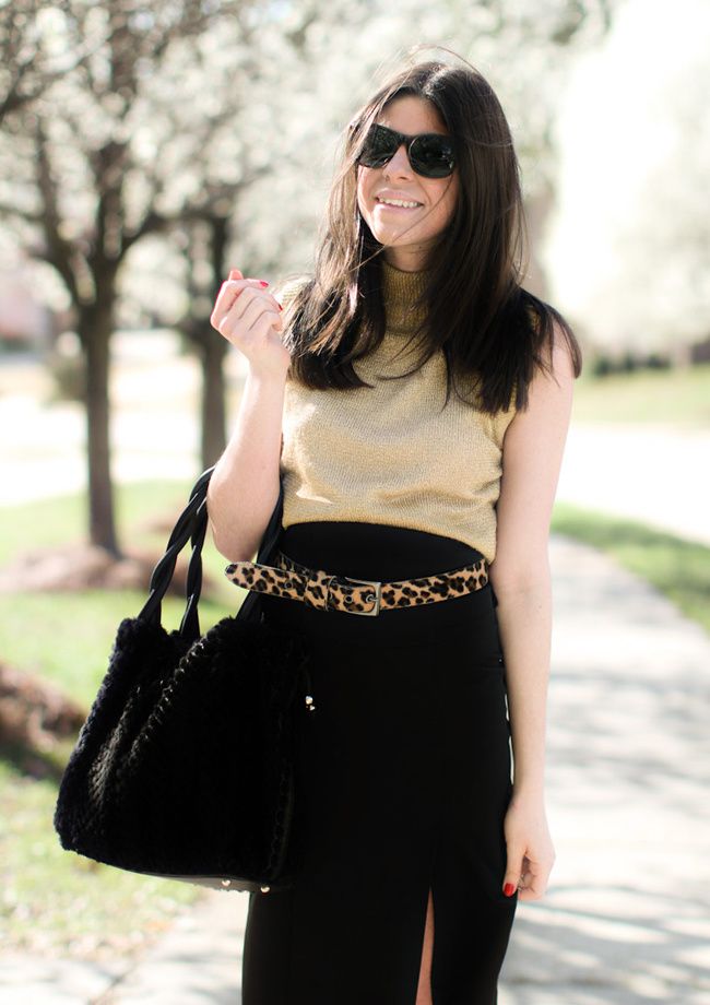 Calvin Klein, Fashion, Pencil Skirt, Balenciaga Sandals