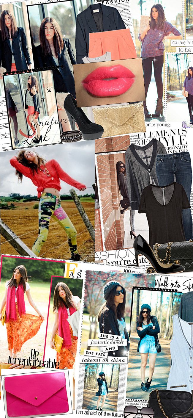 Fashion, Outfit Collages on Polyvore, Chanel, Louboutin