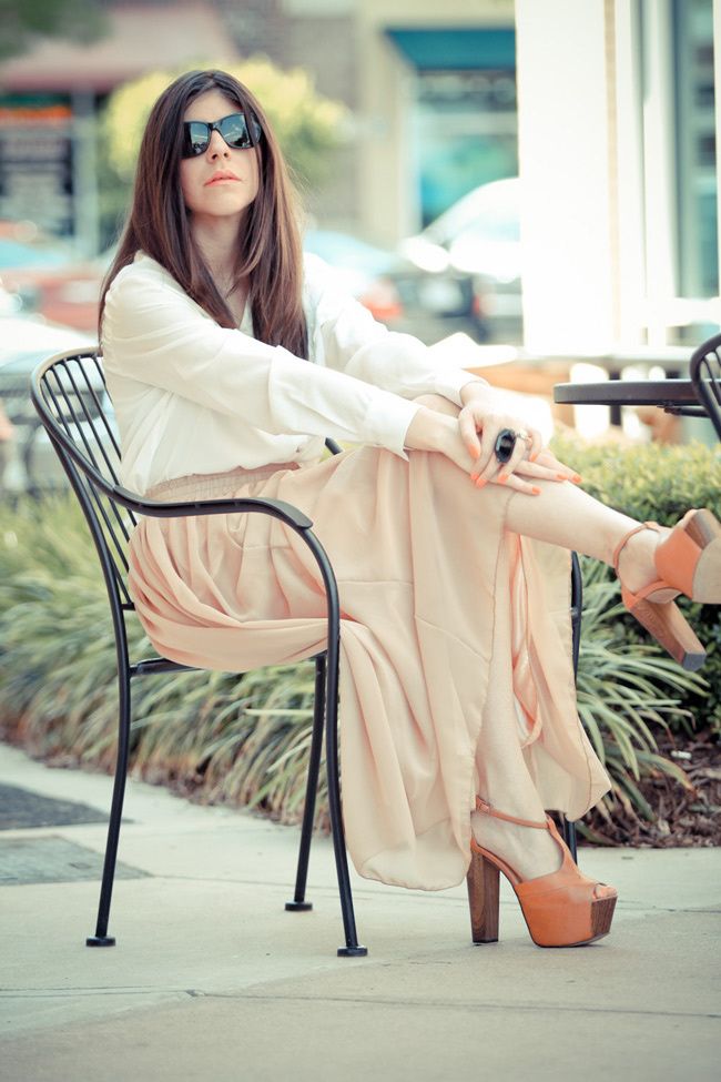 Maxi Skirt, Jessica Simpson Dany, Halston eyewear sunglasses