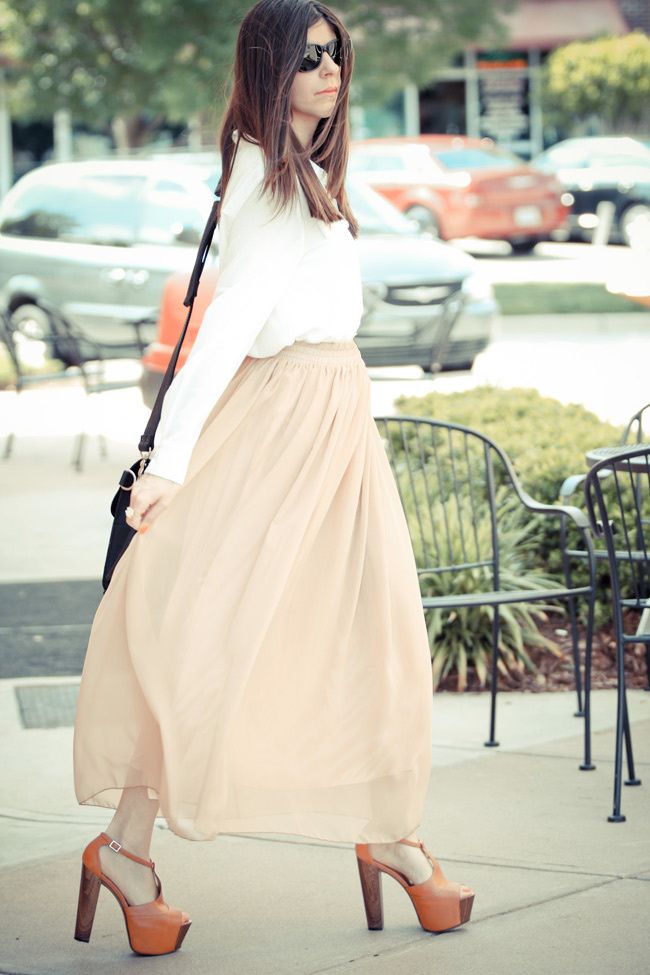 Maxi Skirt, Jessica Simpson Dany, Halston eyewear sunglasses