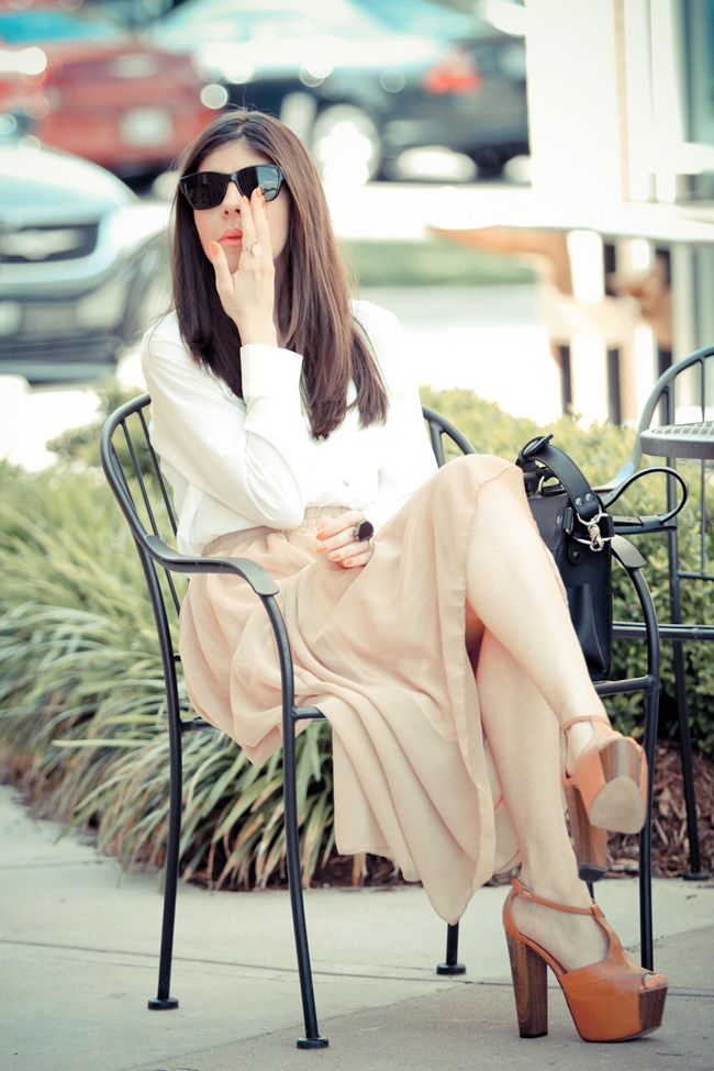 Maxi Skirt, Jessica Simpson Dany, Halston eyewear sunglasses