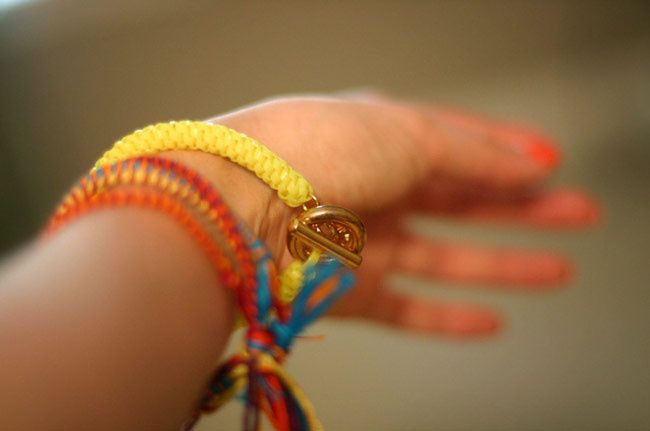 Fluorescent and Friendship Bracelets, Fashion