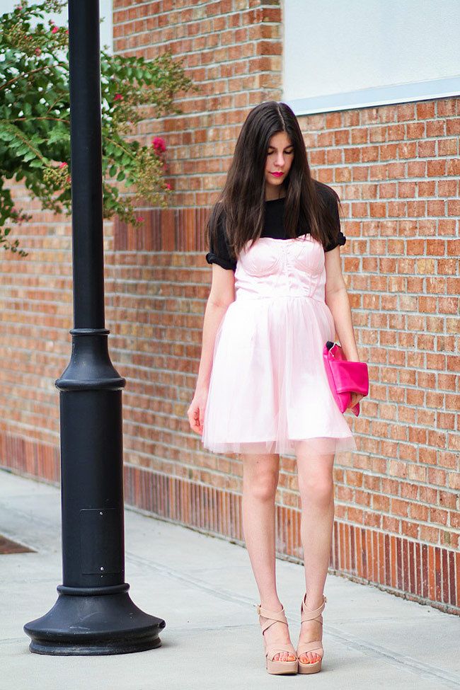 Tulle Prom dress, Sweetheart neckline, Pink dress, Fashion outfit