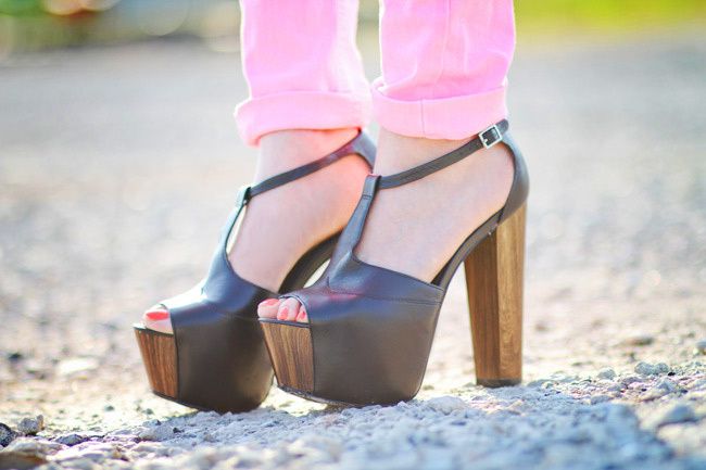 Jessica Simpson Dany Platforms, Fashion, Shoes