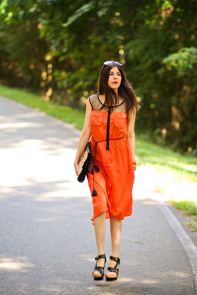 Sheer Dress, Christian Dior sunglasses, Balenciaga sandals, Marc Jacobs gold watch, Nixon watch, Fashion Outfit, Gucci Spring 2011 Tassel Dress