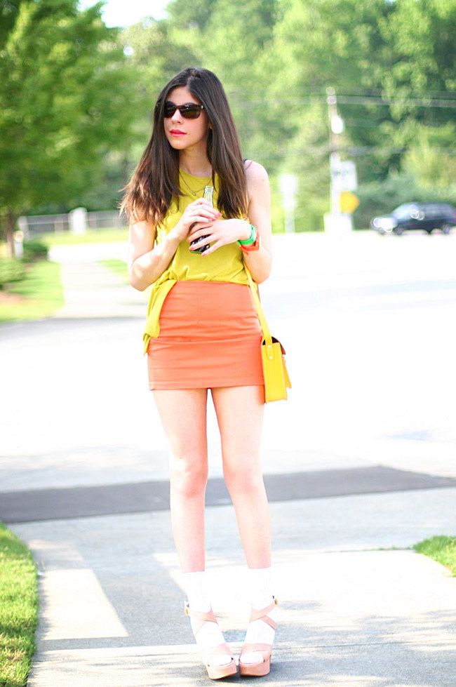 Color Blocking Fashion, Coca Cola, Outfit Style