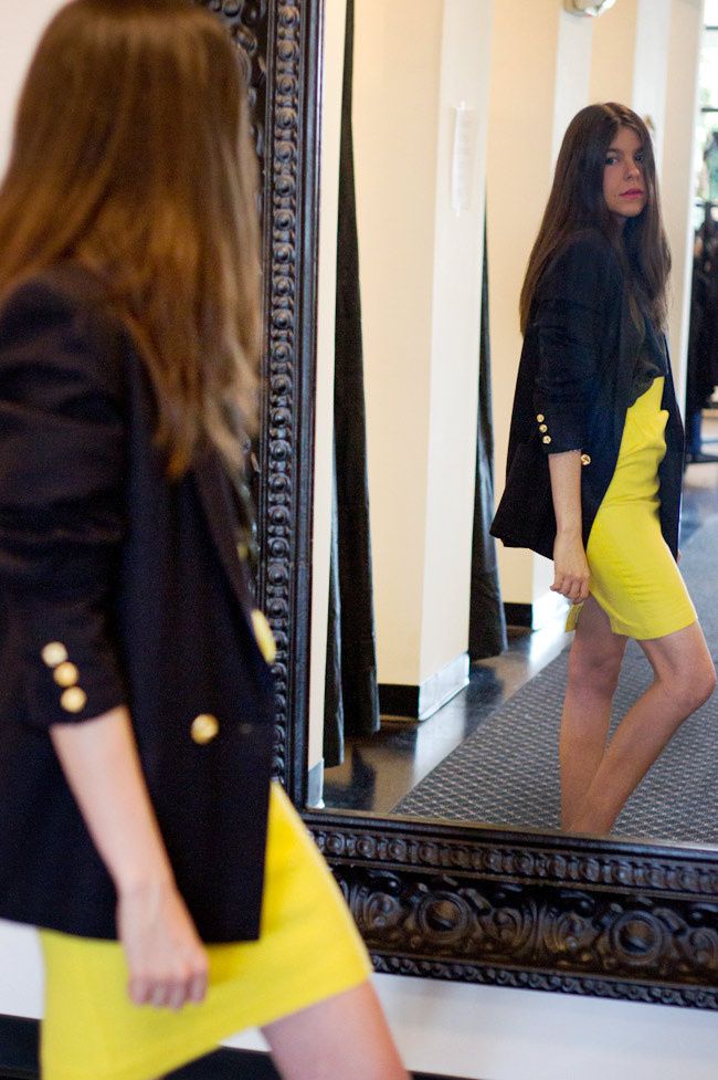 Thierry Mugler Paris, Vintage Eighties Fashion Blazer, Outfit