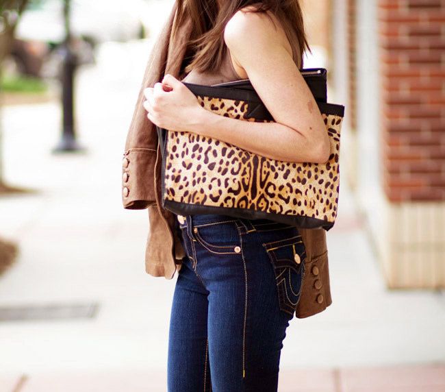 True Religion Skinny Jeans, Leopard print, Chloe Sevigny Opening Ceremony Mary Janes, Isaac Mizrahi, Fashion outfit