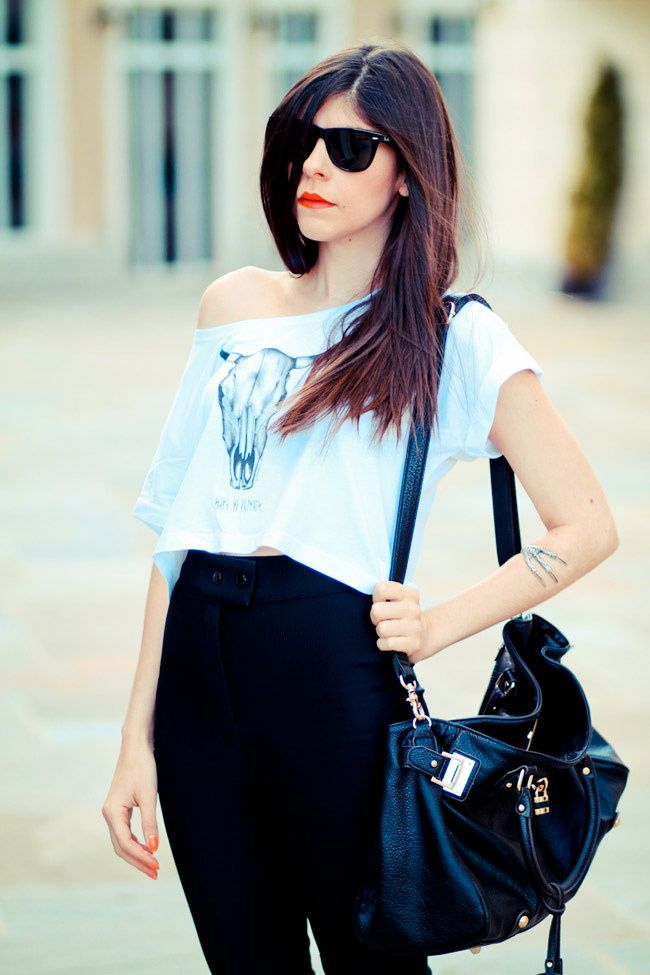 American Apparel riding pants, Ray Ban Wayfarer sunglasses, Patent Penny Loafers, Fashion outfit