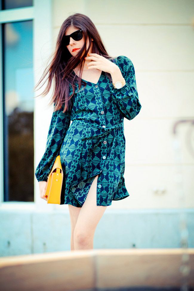 Marc Jacobs Gold watch, Cambridge Leather Satchel bag, Patent Penny Loafers, Ray Ban Wayfarer Sunglasses, Fashion Outfit