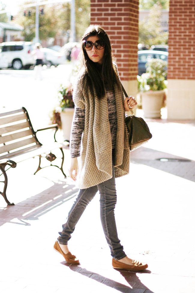 Tan Suede Moccasins, Fashion Outfit, Skinny Jeans