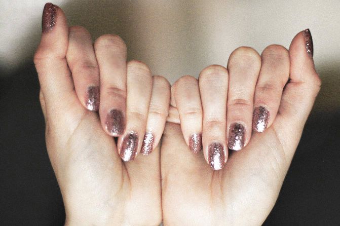 Glitter Nail Polish, Fashion, Christmas Nail Art