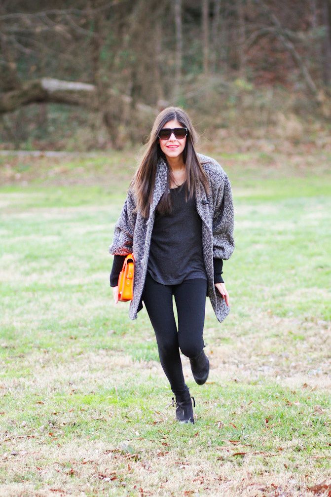 Topshop ambush boots, Cambridge Fluorescent satchel neon bag, So Low Leggings, Fashion outfit