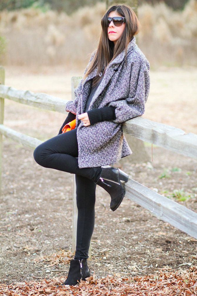 Topshop ambush boots, Cambridge Fluorescent satchel neon bag, So Low Leggings, Fashion outfit