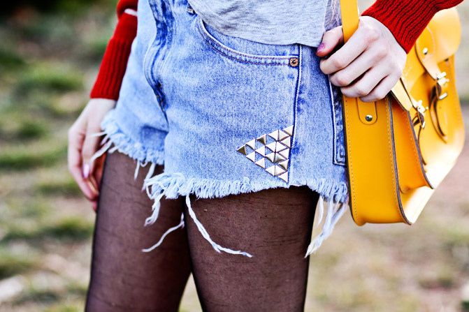 Ray Ban Clubmaster, Topshop Ambush, Levis cut offs, Vintage Fashion, Outfit
