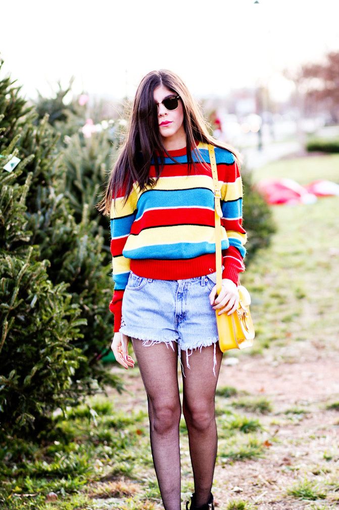 Ray Ban Clubmaster, Topshop Ambush, Levis cut offs, Vintage Fashion, Outfit