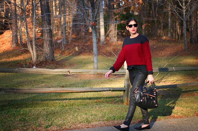 J Brand Glitter Jeans, Balenciaga Arena Giant City handbag, Two Tone Isabel Marant inspired Fashion Outfit