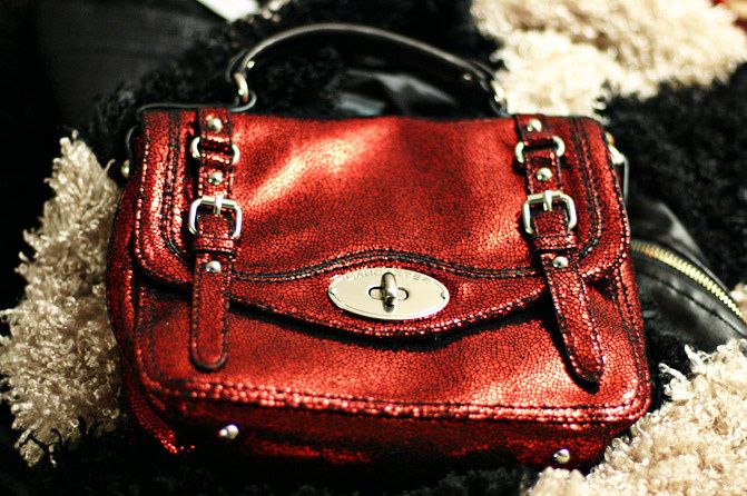 Lancaster Paris Red Disco bag, Fashion