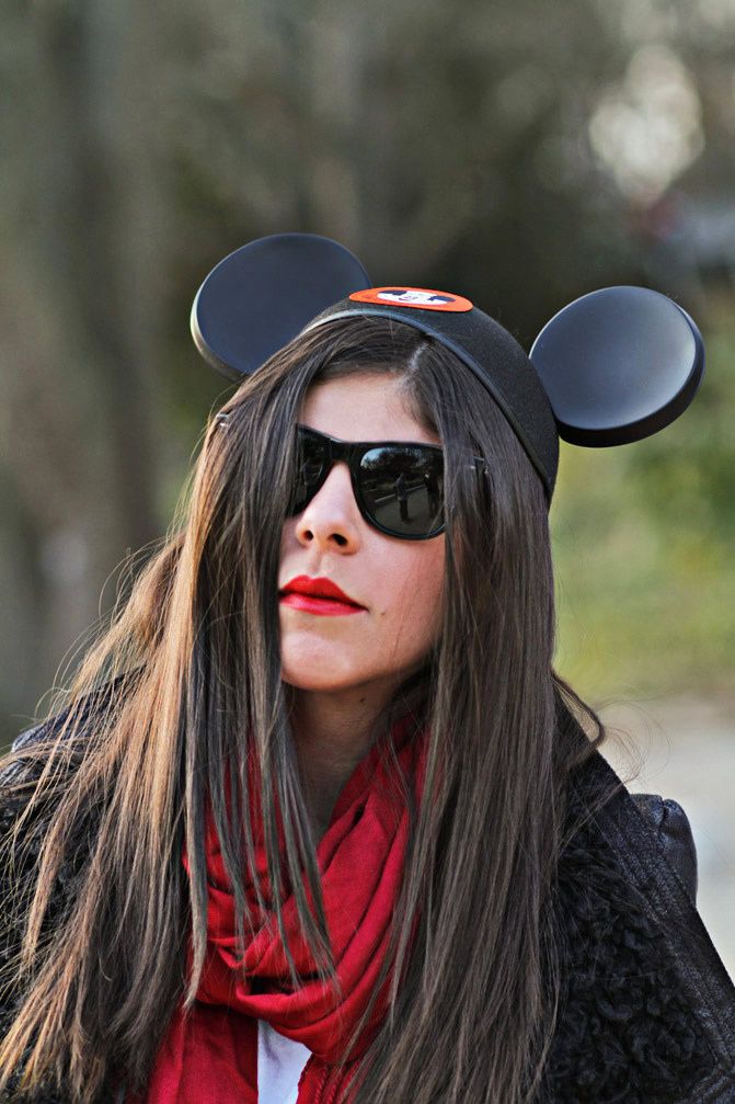 Mickey Mouse Ears, Sherpa Leather Jacket, Rick Owens, Disney World, Fashion