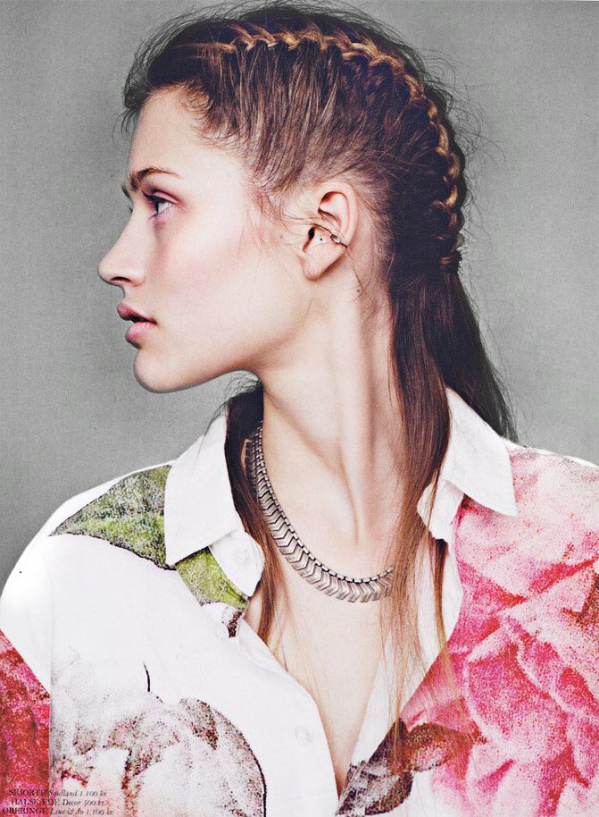 Fashion editorial, inspiration, Braids