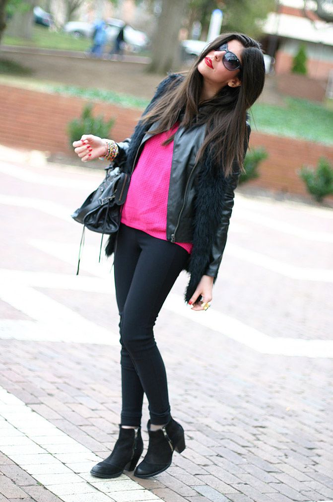 Armani, Neon Pink, Balenciaga classic city, Fluo Fashion, American Apparel, Topshop ambush