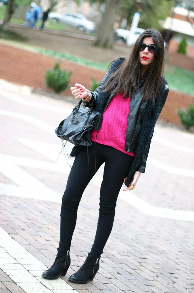 Armani, Neon Pink, Balenciaga classic city, Fluo Fashion, American Apparel, Topshop ambush