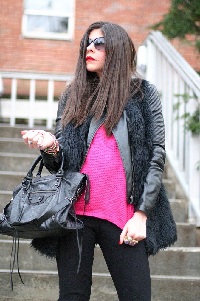 Armani, Neon Pink, Balenciaga classic city, Fluo Fashion, American Apparel, Topshop ambush
