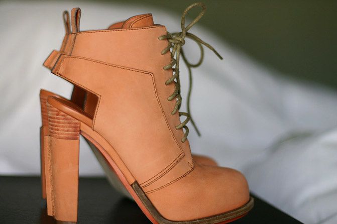 Alexander Wang Dakota Lace Up Booties, Alexander Wang Dakota Boots Terracotta, Fashion