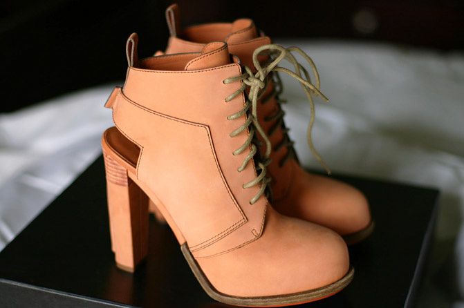Alexander Wang Dakota Lace Up Booties, Alexander Wang Dakota Boots Terracotta, Fashion