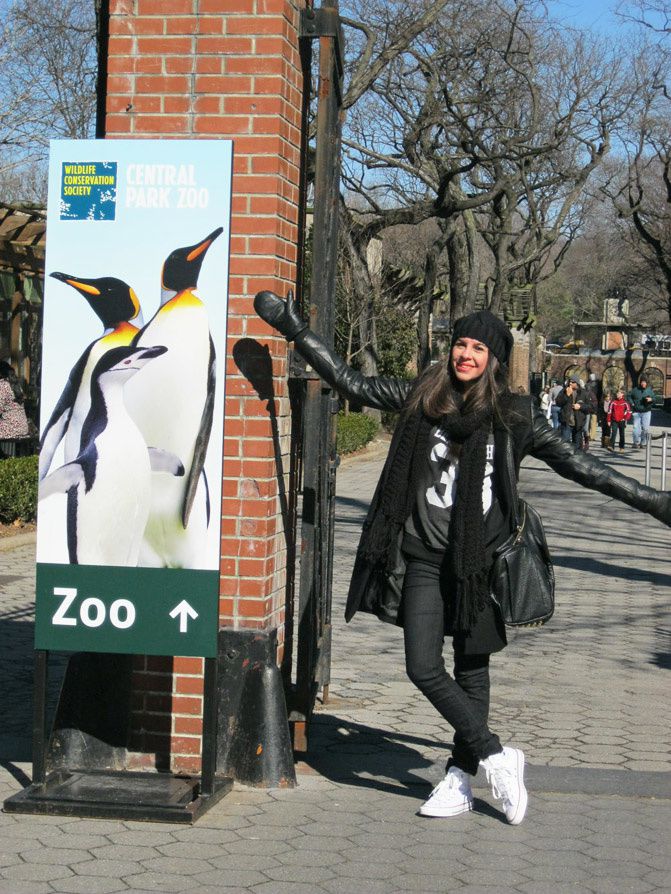 New York Fashion Week, Central Park, Zara coat, Converse, Alexander Wang Rocco duffel, Fashion, Outfit