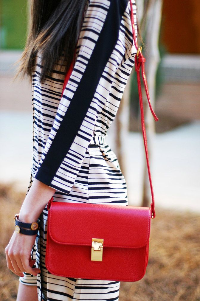 armani exchange, seah wrap element bracelet, zara sandals, red celine bag, fashion