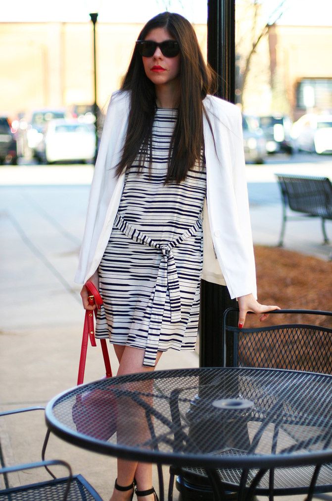 armani exchange, seah wrap element bracelet, zara sandals, red celine bag, fashion