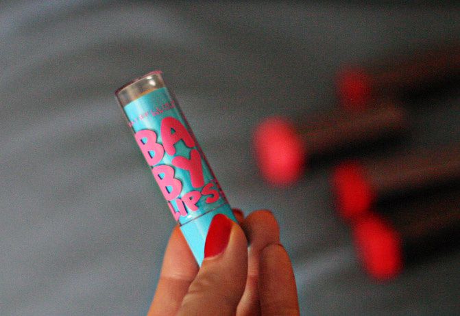 Cover Girl Lipstick, Tory Burch cosmetic case, Fashion, makeup, beauty
