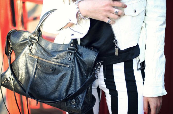 Balenciaga bag, Stella McCartney heels, fashion, outfit