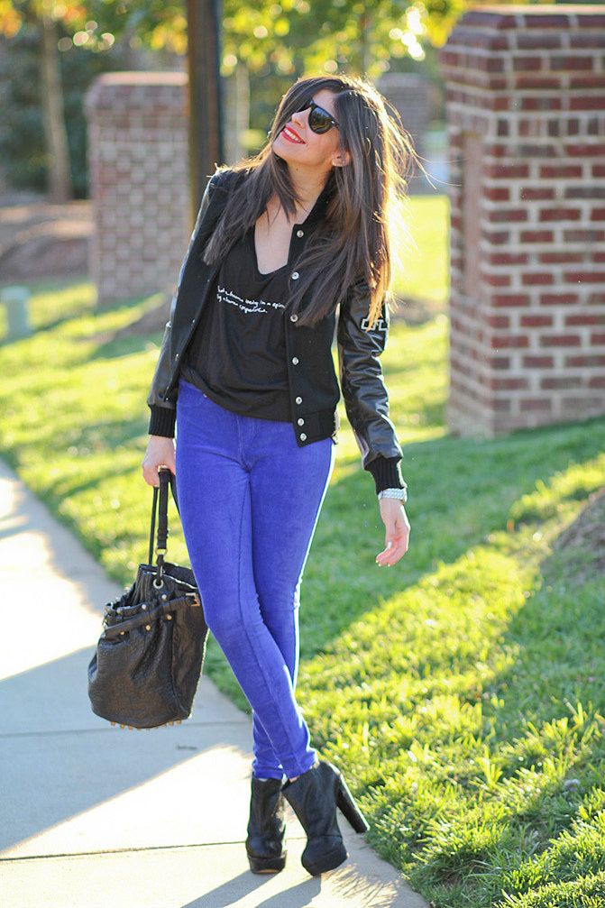 Senso ankle boots, Alexander Wang Diego Bucket Bag, Fashion, Varsity Jacket