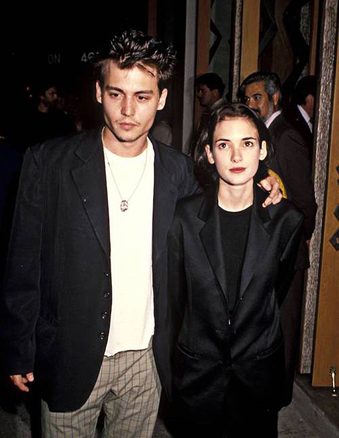 Johnny Depp and Winona Ryder style, Fashion, Love