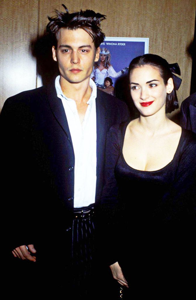 Johnny Depp and Winona Ryder style, Fashion, Love