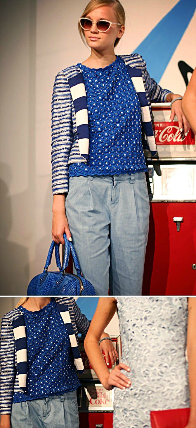 Alice and Olivia spring 2013 collection, New York Fashion Week