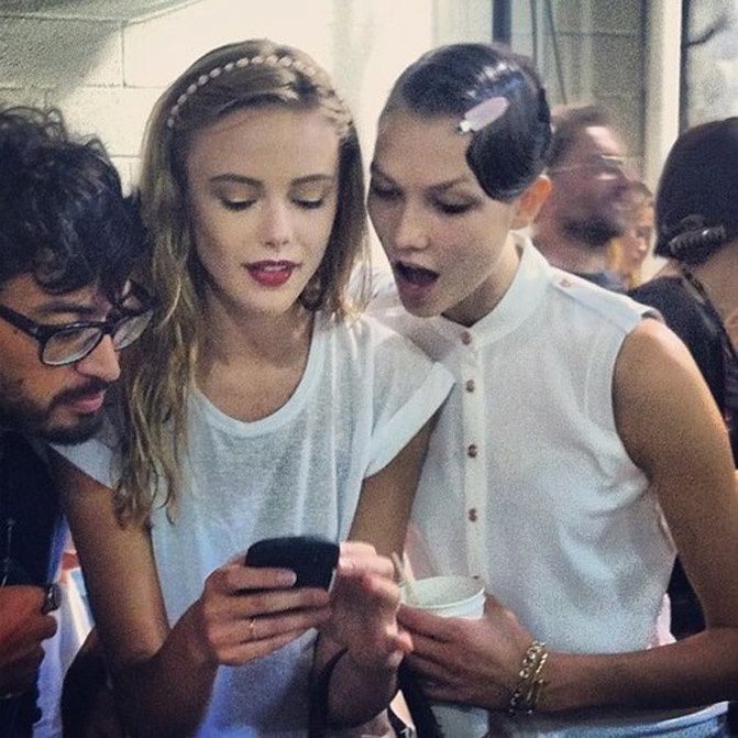 Karlie Kloss and Frida Gustavsson fashion inspiration, fashion photography