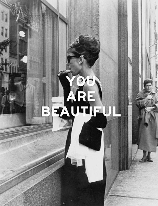 Audrey Hepburn Breakfast at Tiffany's fashion inspiration, fashion photography
