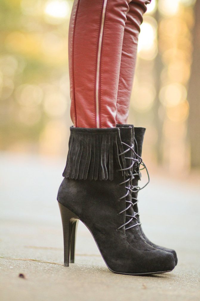 Zara Coat, Fringe and Leather Fashion, Outfit, Fall Fashion